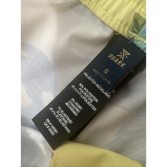 ROARK Shorey 16” Manu Floral Shorts Size Small Multicolor NEW Beach Surf Tropic - Picture 8 of 13